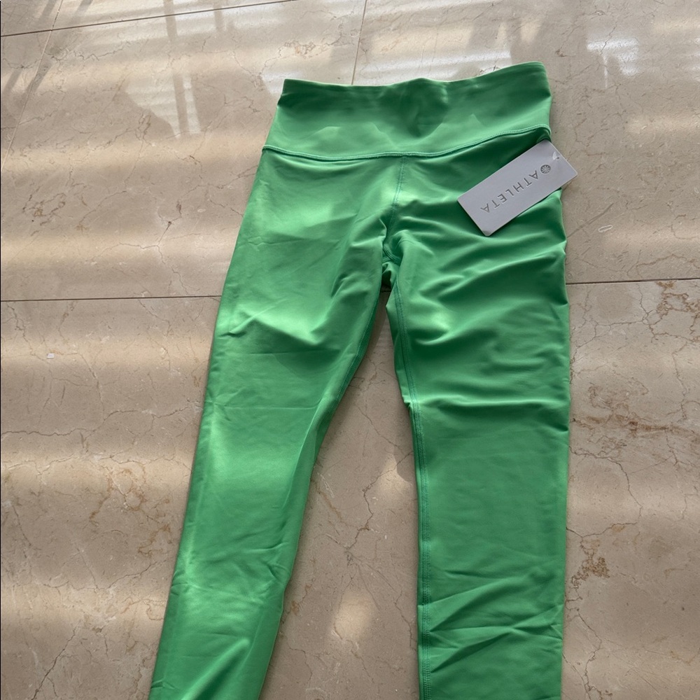 Athleta Bright Green Leggings